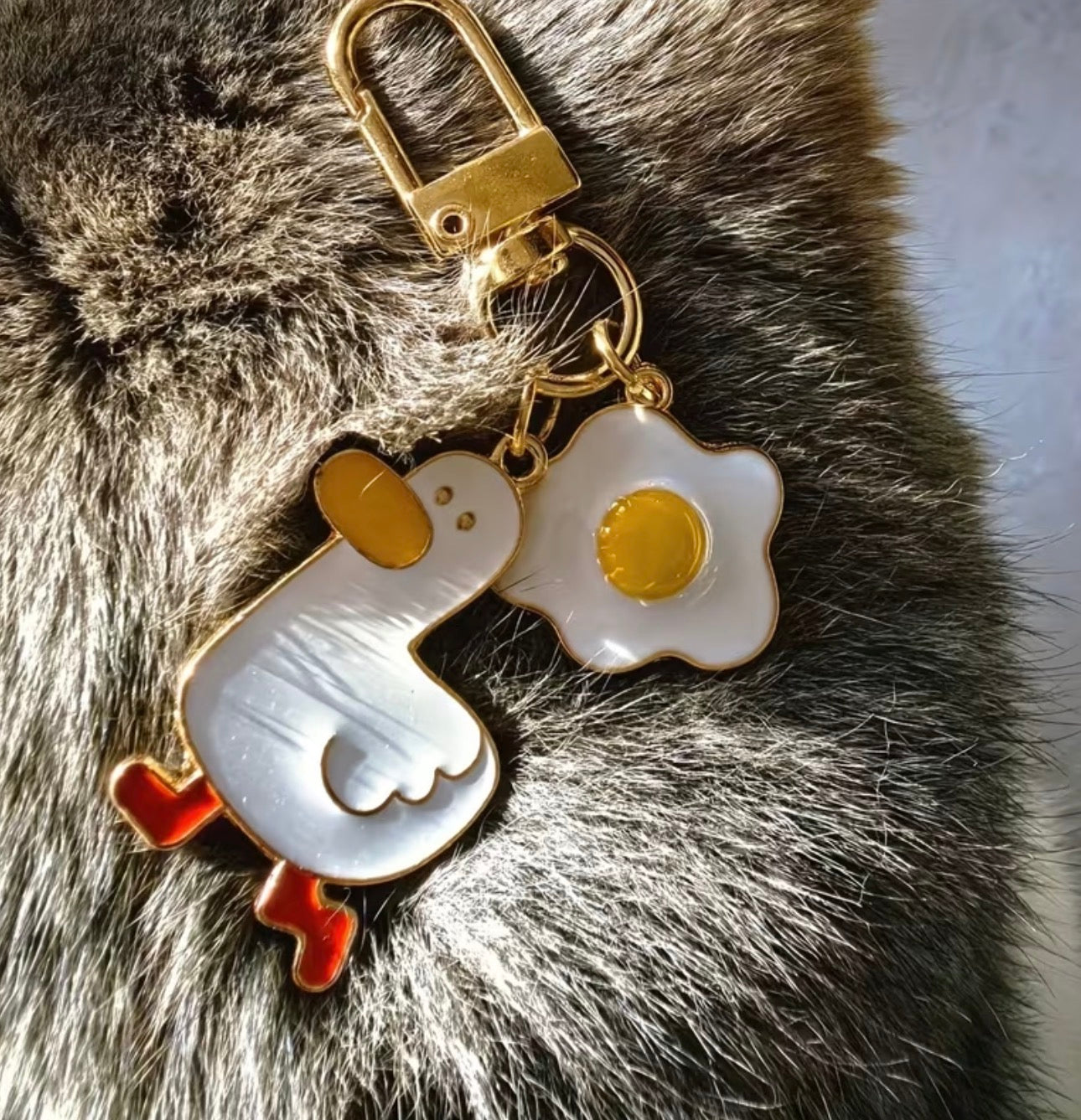 Porte-clé Dave le poulet